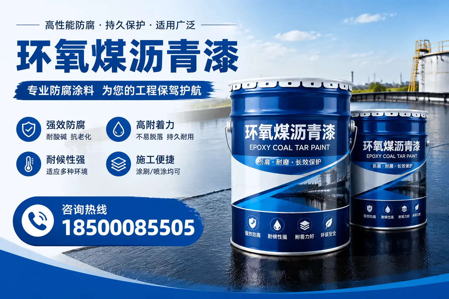 环氧煤沥青漆与其他漆类的比较，神农架用户的选择依据
